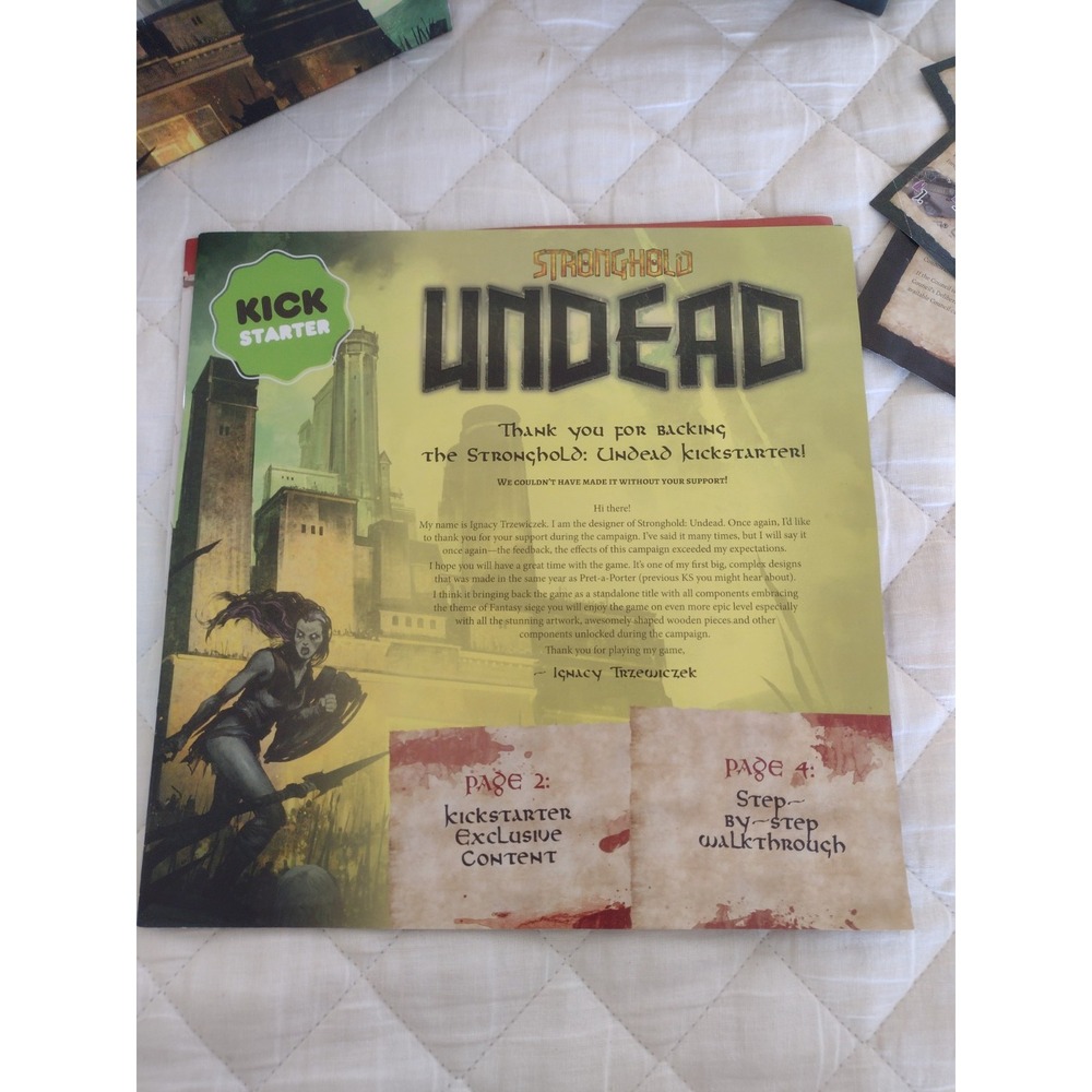 Stronghold Undead Kickstarter With Expansions Portal Games 2020 2nd Edition - Picture 7 of 8
